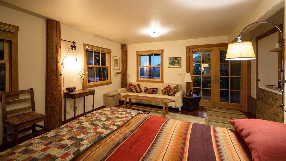 Main House downstairs bedroom suite