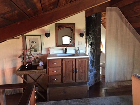 Main House upstairs loft bedroom